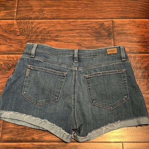 Paige Jimmy Jimmy Shorts Cuffed Denim Shorts - Picture 2 of 11